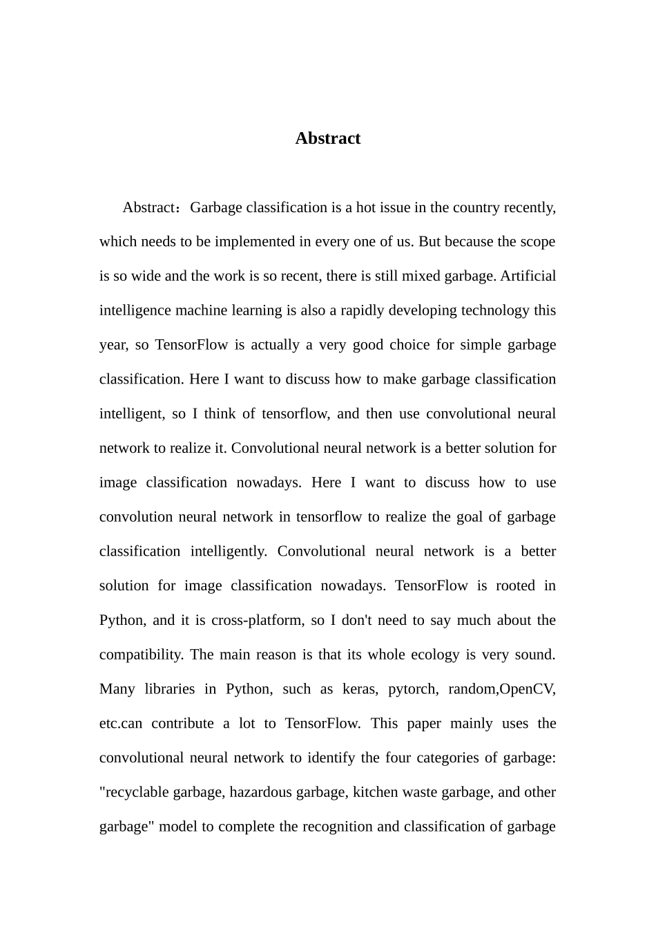 基于TensorFlow的简单的垃圾分类系统_第3页