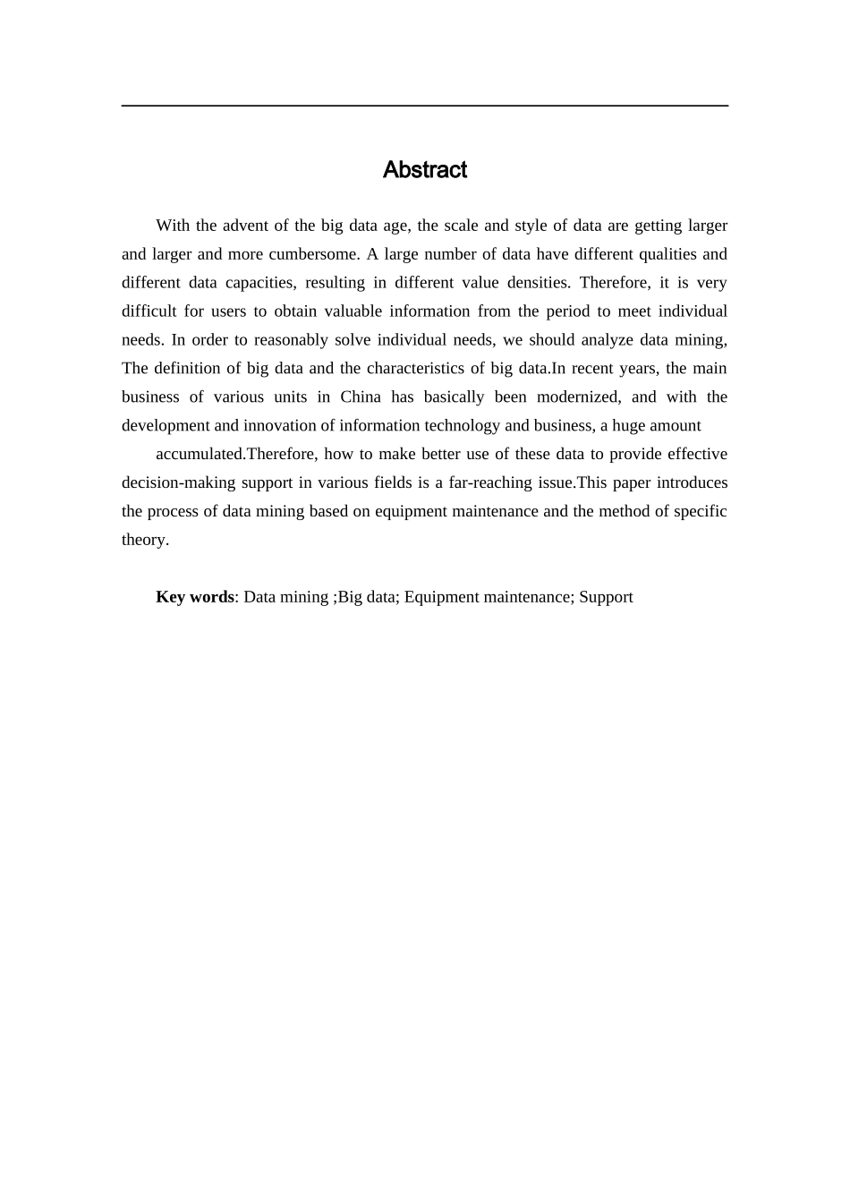 基于海量数据的装备维修保障数据挖掘方法研究计算机科学和技术专业_第2页
