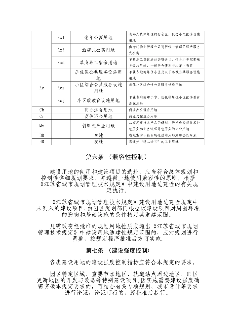 苏州工业园区城市规划管理技术规定_第3页