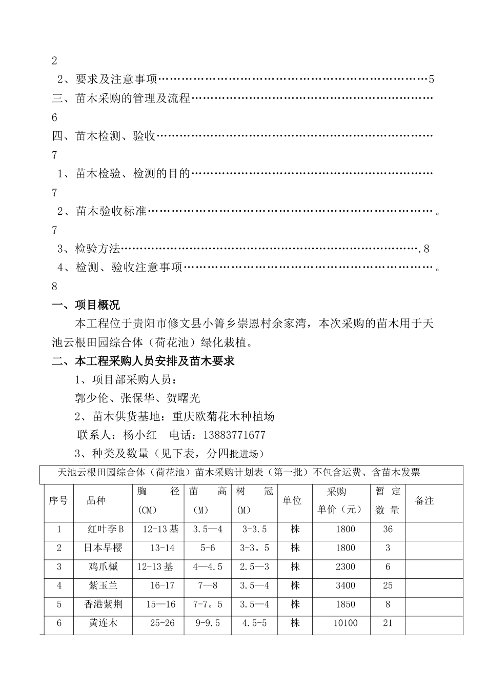 苗木采购方案_第2页