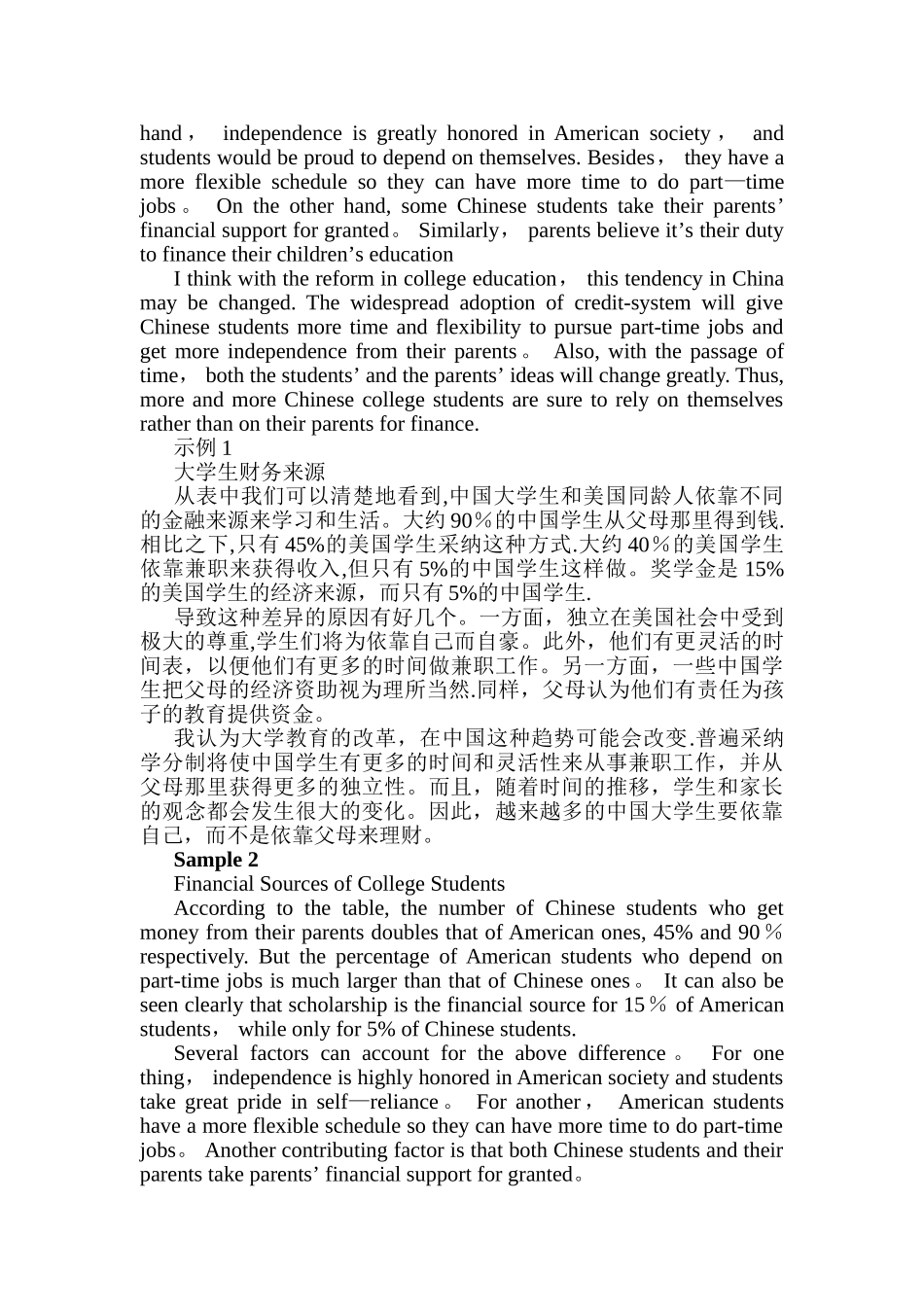 英语图表作文模板_第3页