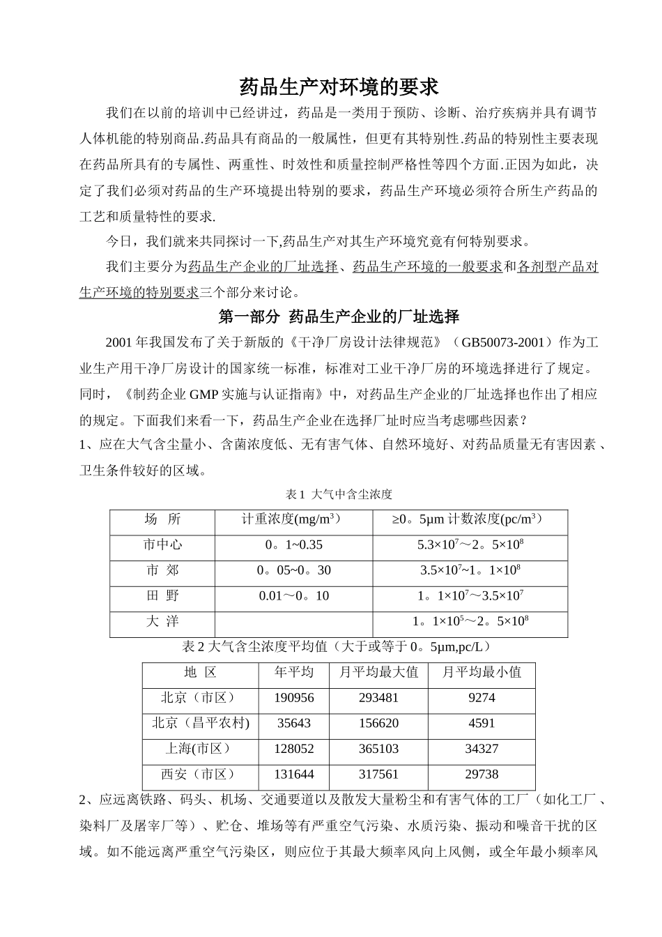 药品生产对环境的要求_第2页