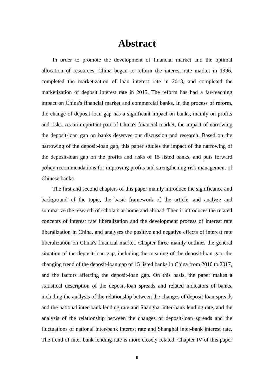 利率市场化过程中存贷差缩窄对商业银行利润和风险影响的实证分析_第2页