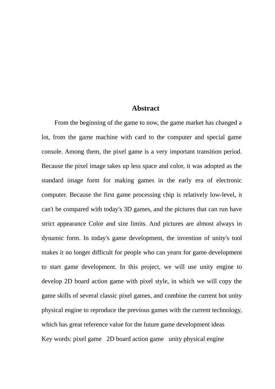 基于Unity3d引擎的ACT游戏设计与实现_第2页