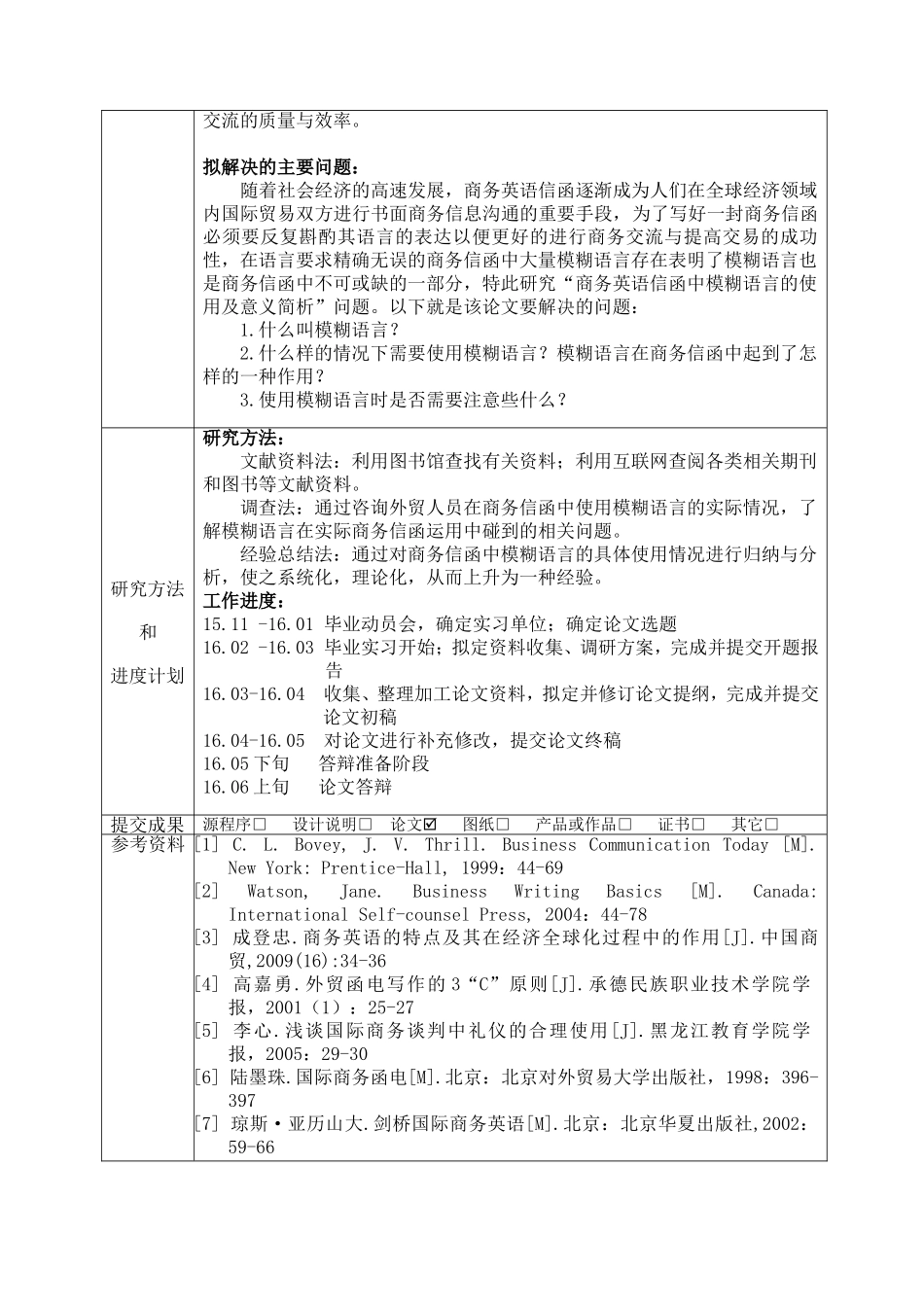 开题报告 英语专业  跨文化视角在英语广告语翻译中的运用_第2页
