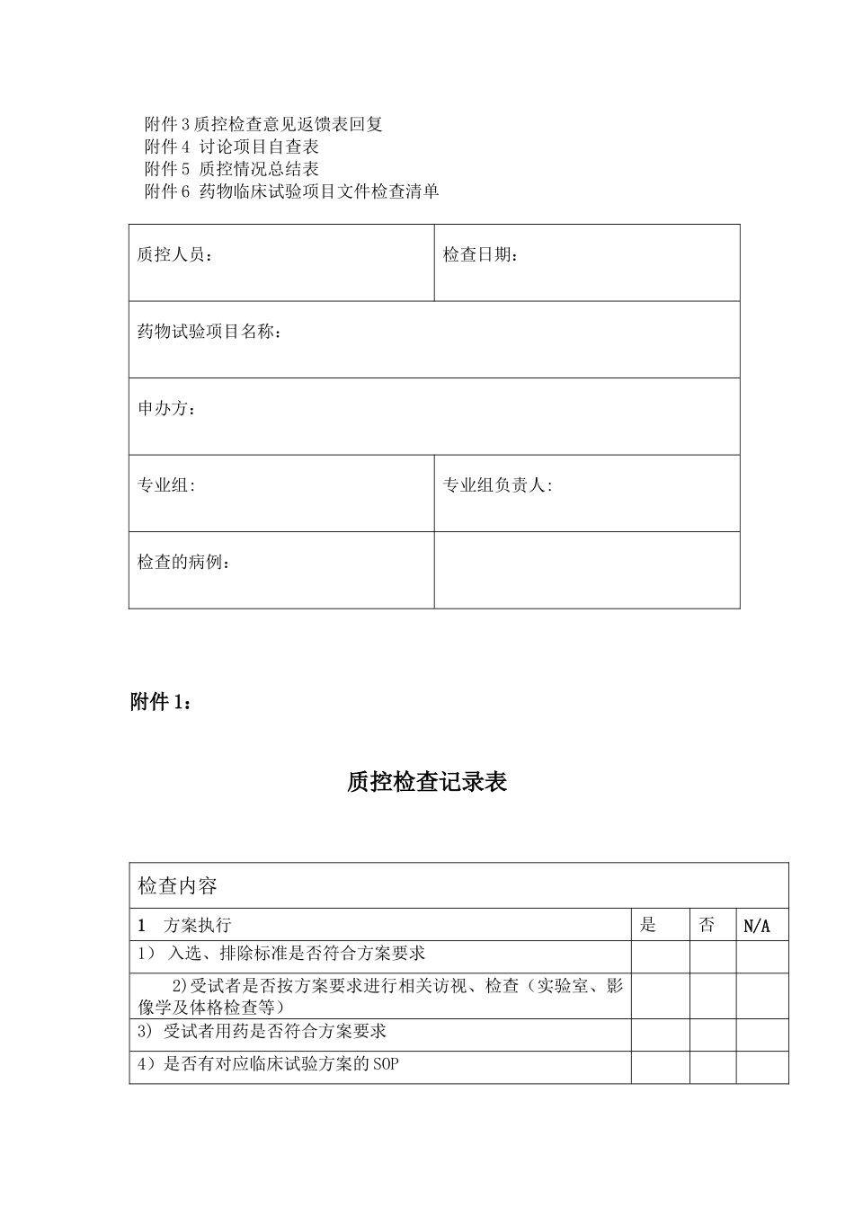 药物临床试验质量控制SOP_第2页