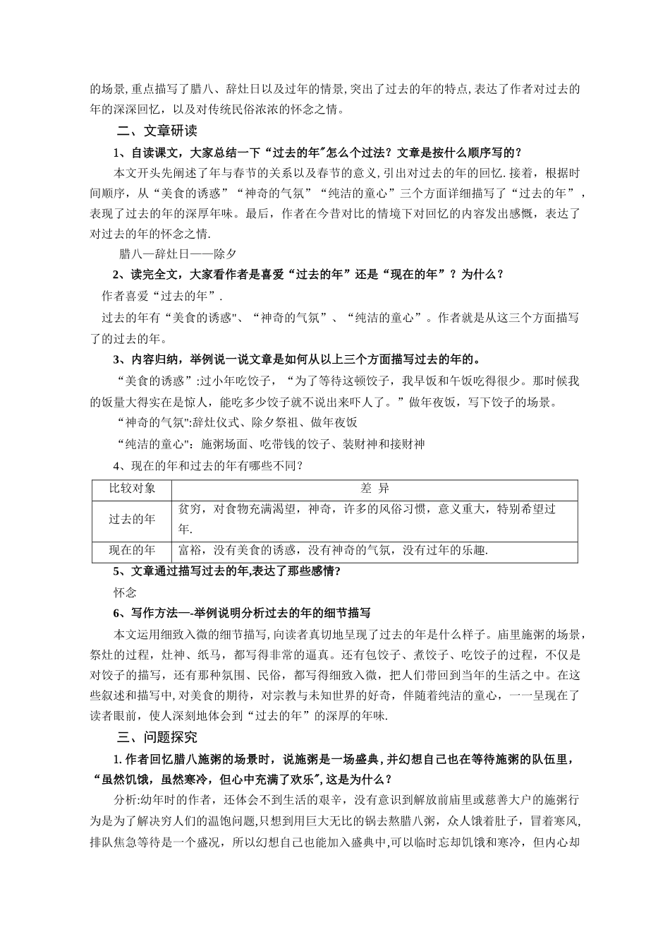 莫言《过去的年》_第2页