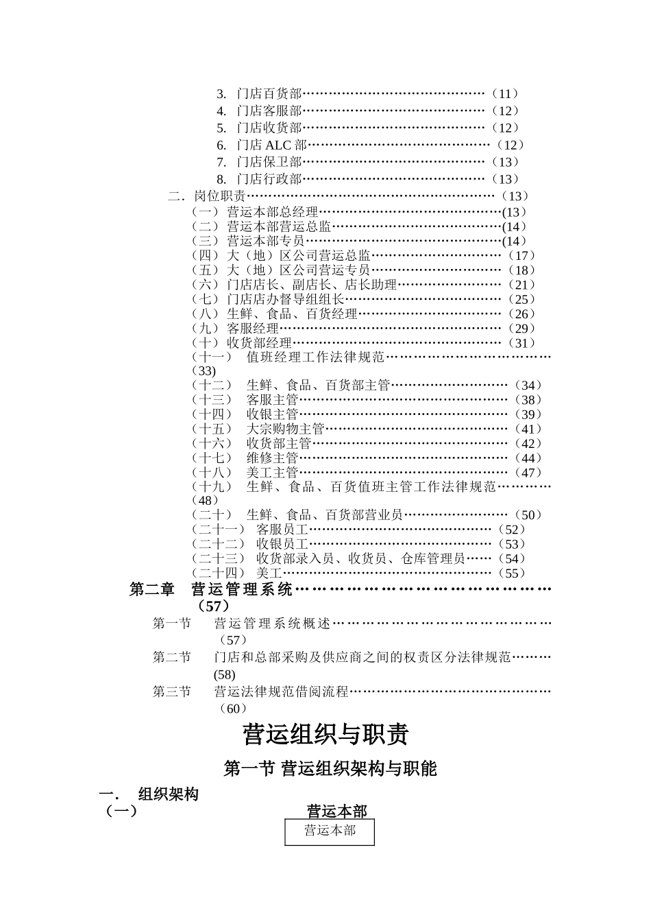 营运岗位职责手册_第2页