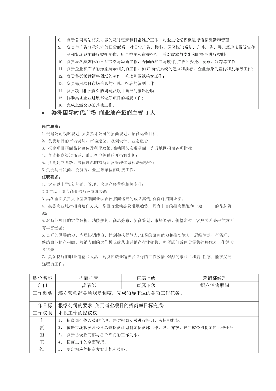 营销团队的构思与岗位职责_第3页