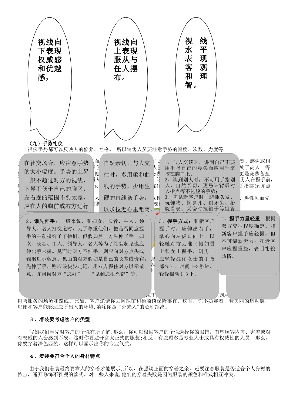 营销手册之业务礼仪培训_第3页
