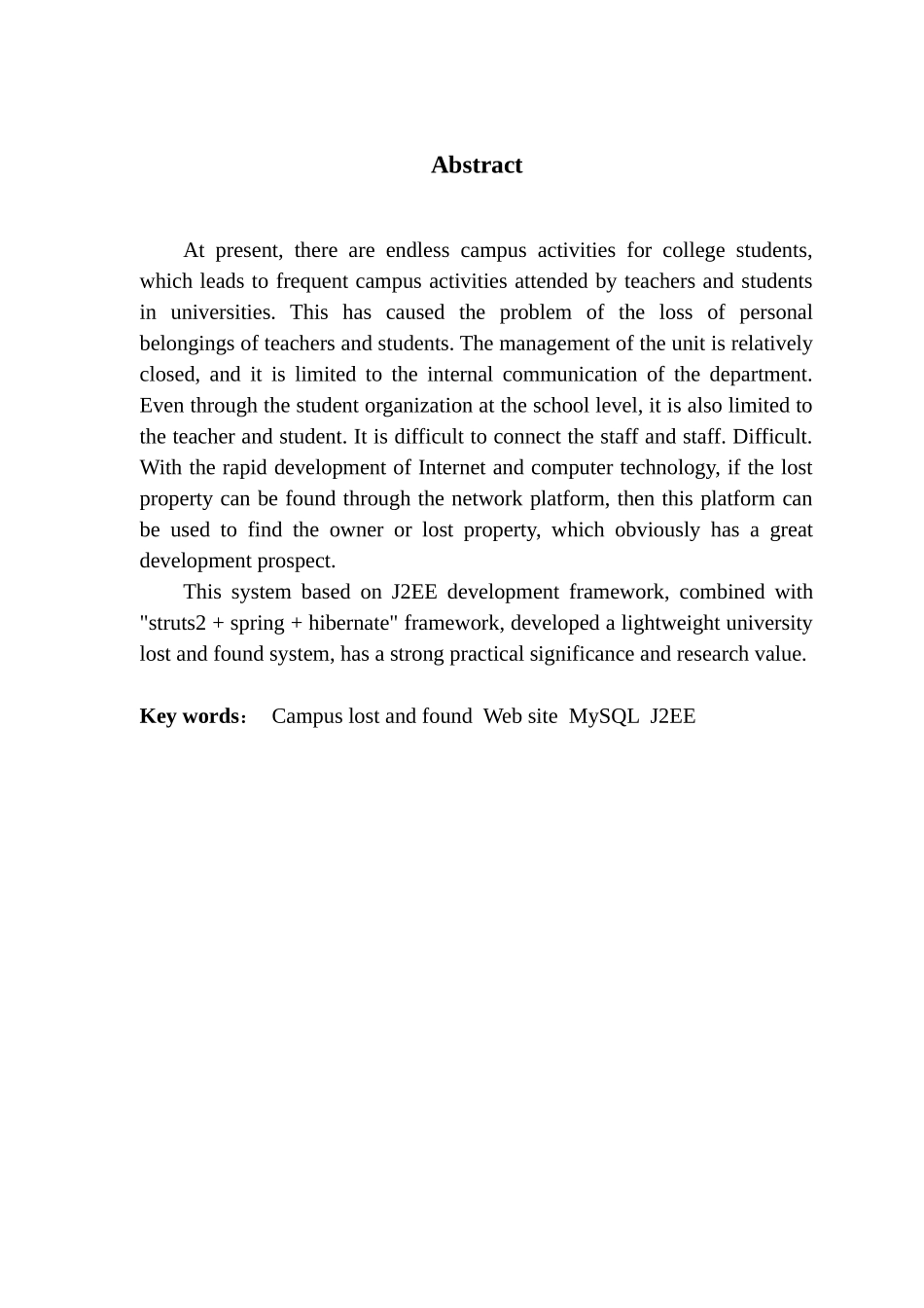 基于web开发的学校失物招领系统设计与研究_第2页