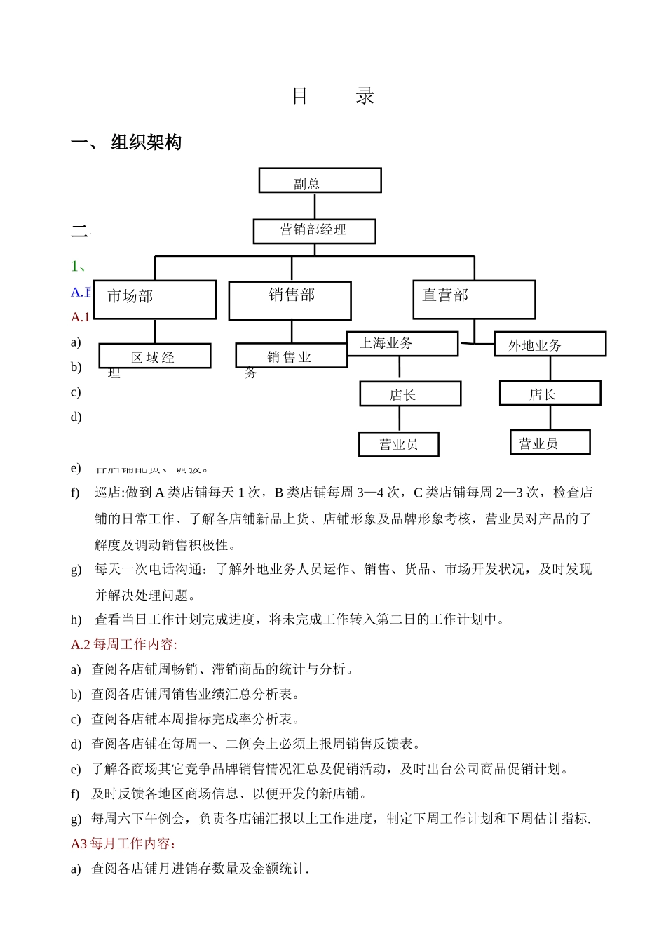营销部职责制度_第1页
