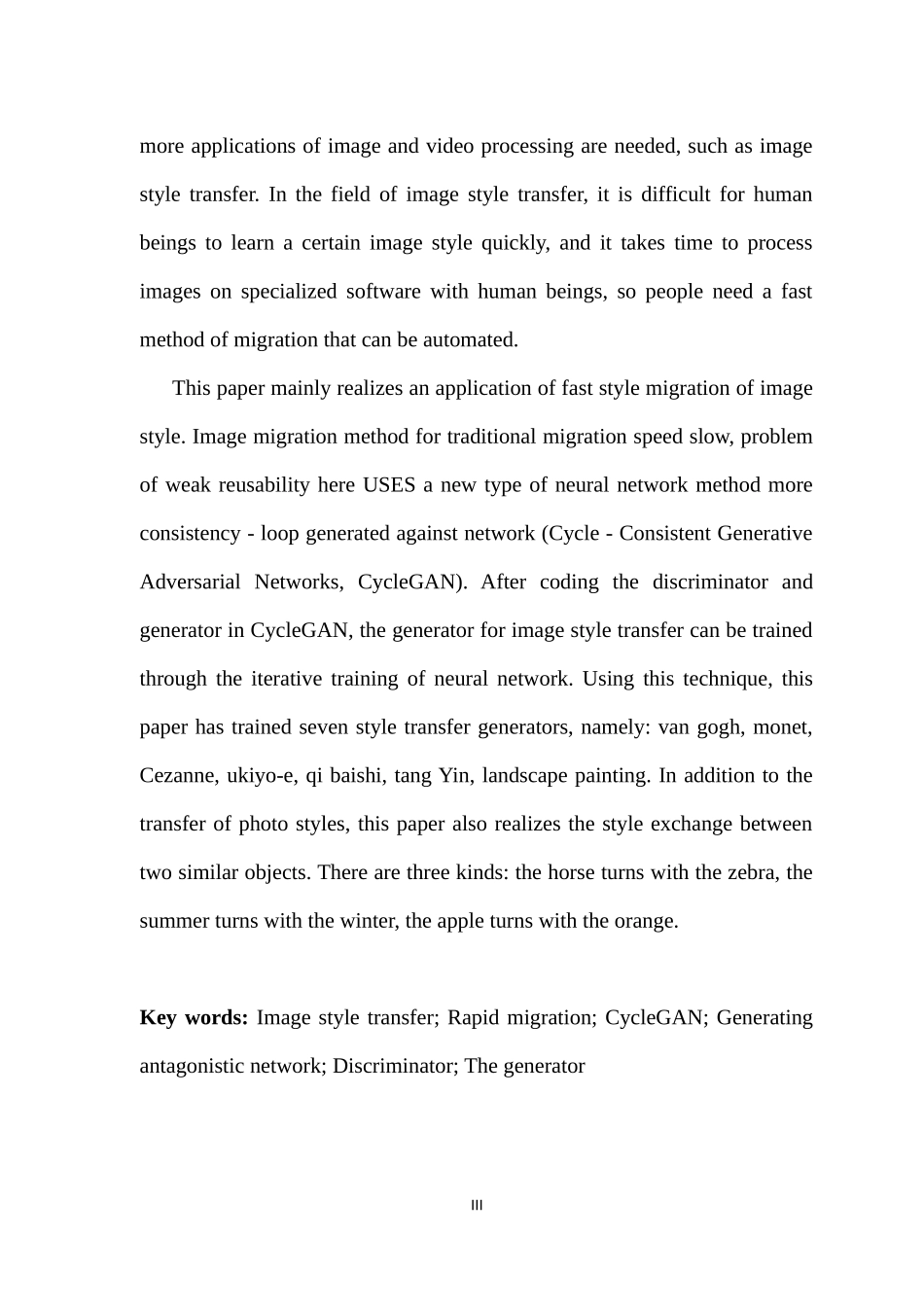 基于生成对抗神经网络的图像风格快速迁移_第3页