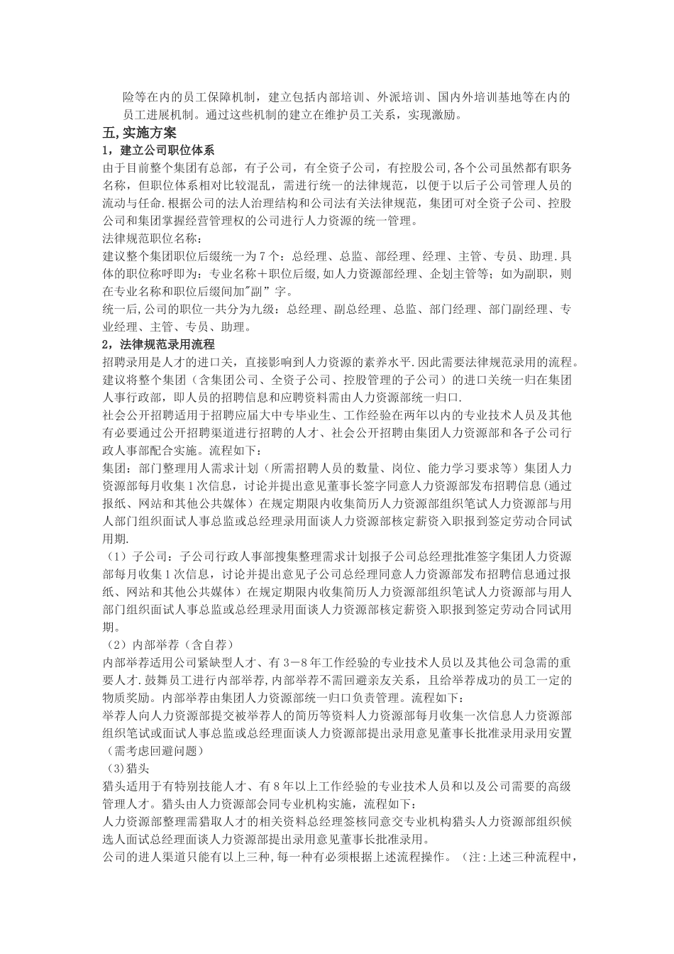 蓝冰房地产公司人力资源规划书_第2页