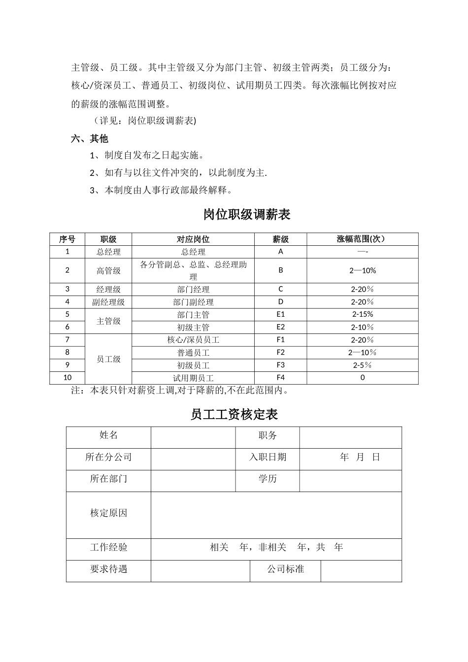 薪资调整方案_第3页