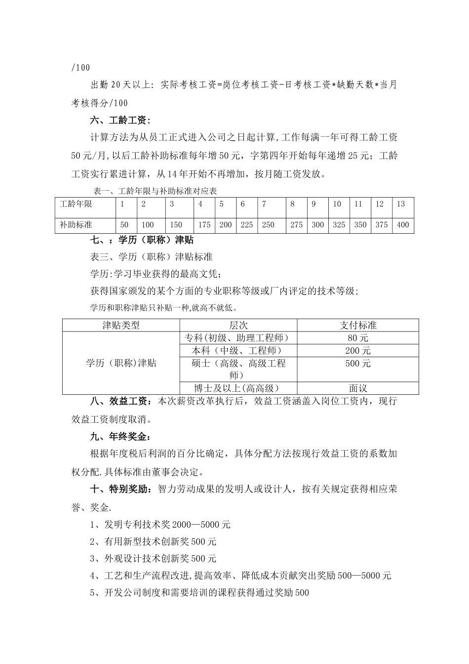 薪酬与绩效管理办法_第3页