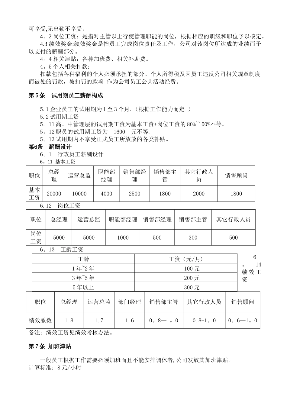 薪酬分配方案_第2页