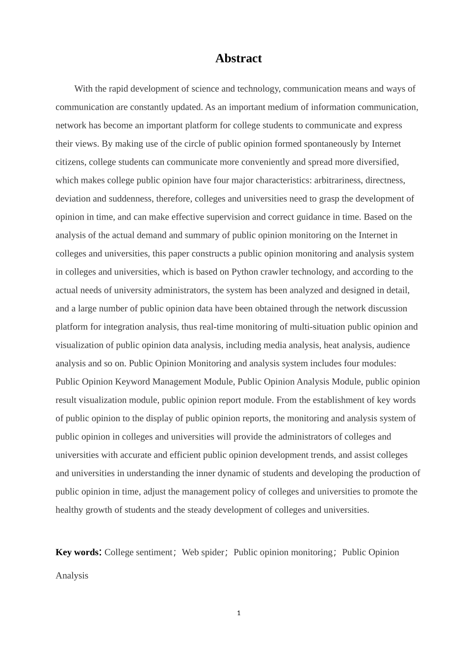 基于大数据技术下的高校舆情监测与分析_第2页
