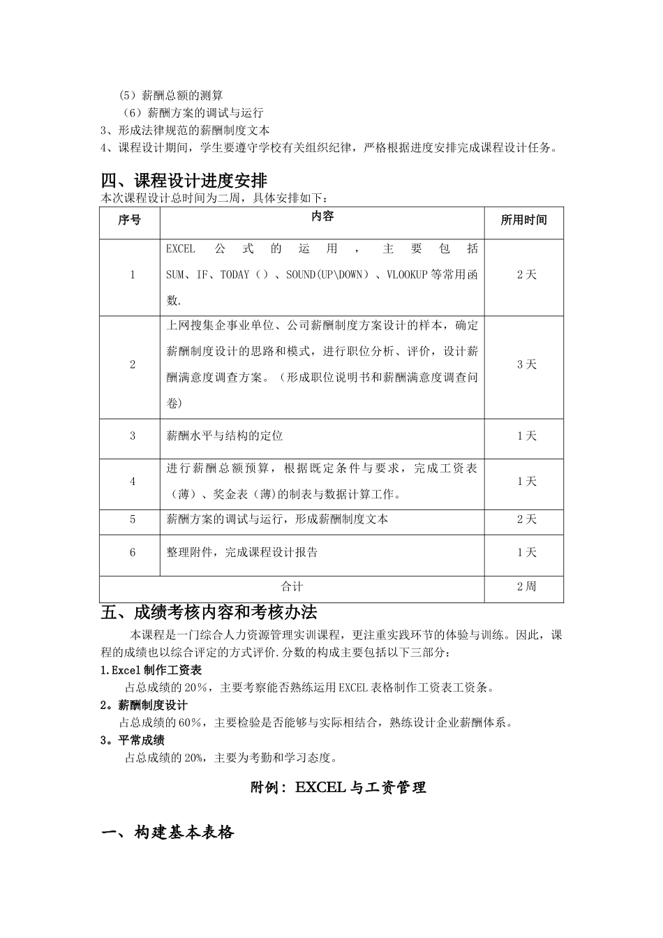 薪酬管理实训课_第2页