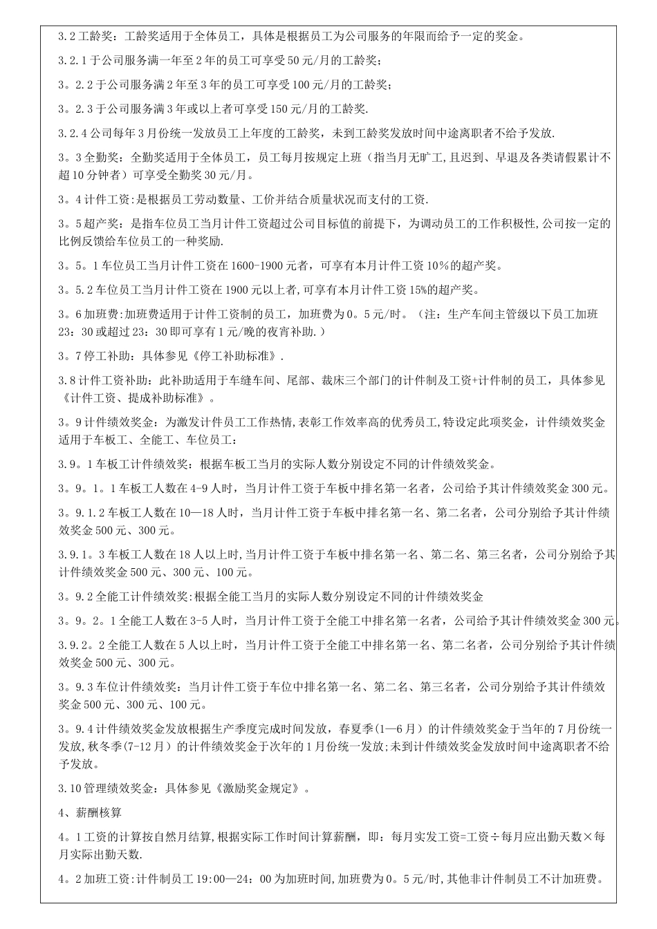 薪酬管理规定_第2页