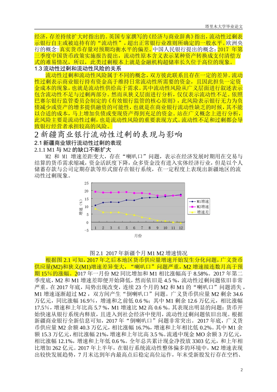 会计学法学专业 新疆商业银行流动性过剩问题研究_第3页