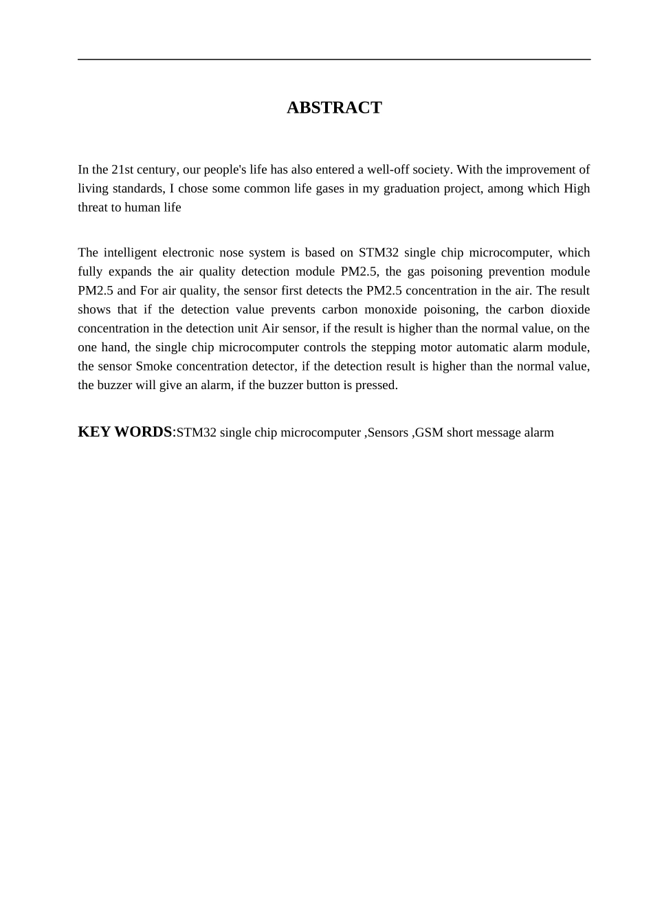 基于单片机的智能电子鼻的设计_第3页