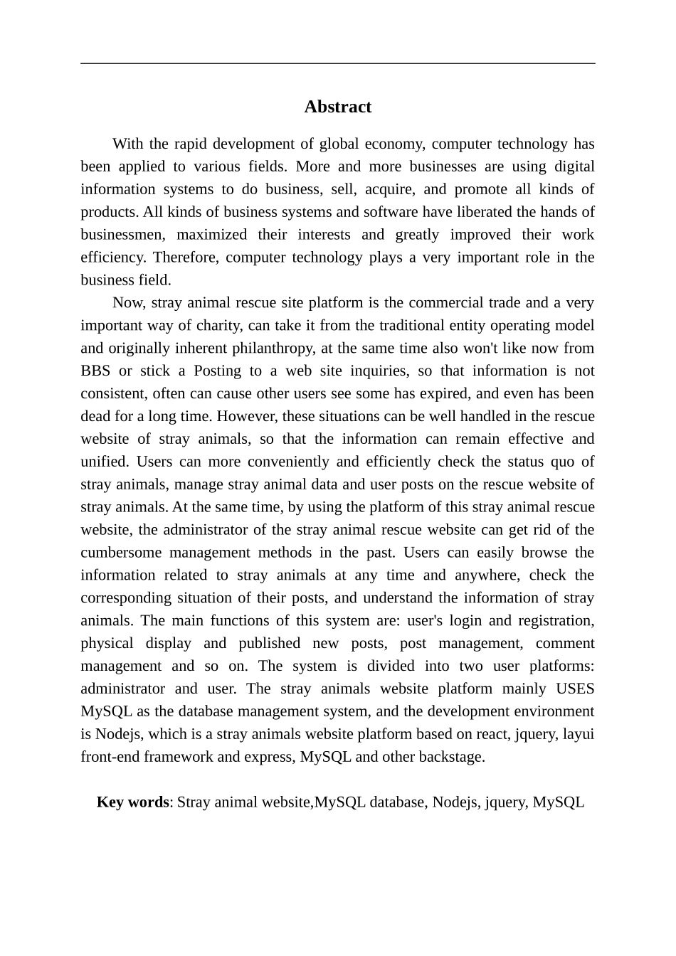 基于express的流浪动物救助主题动态网站_第2页