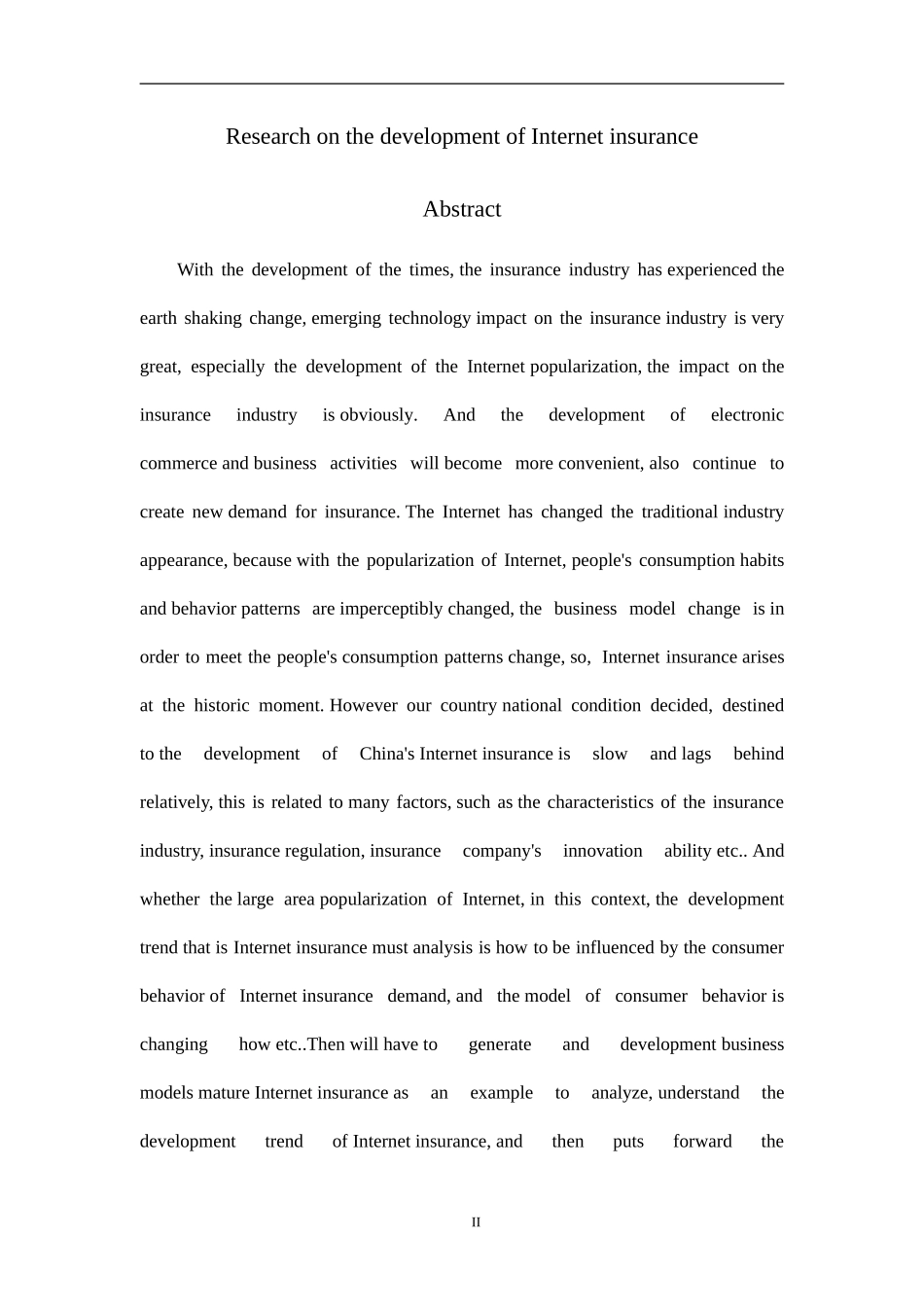 互联网保险发展研究财务管理专业论文_第2页