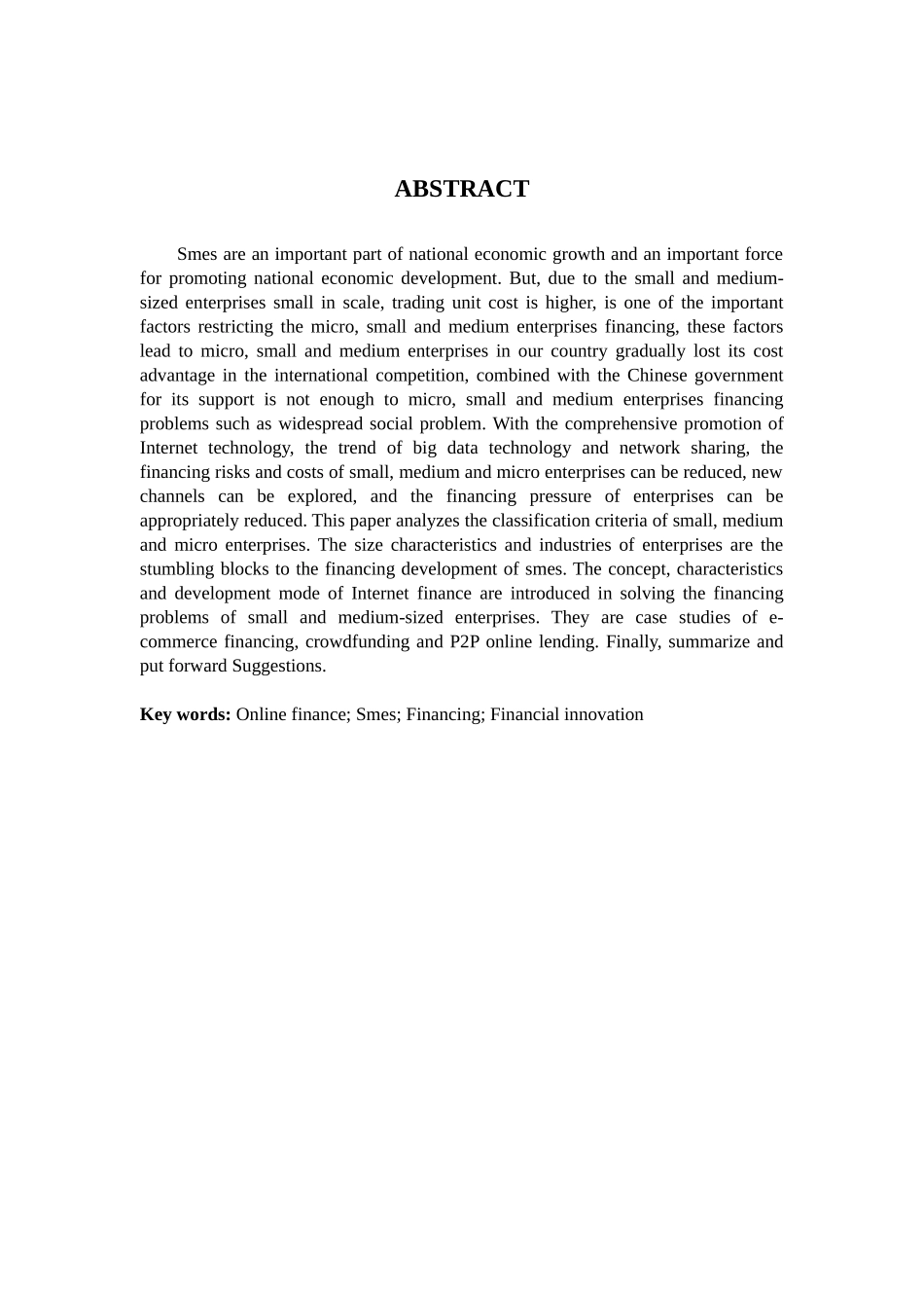 互联网金融对我国中小微企业融资的影响研究_第2页