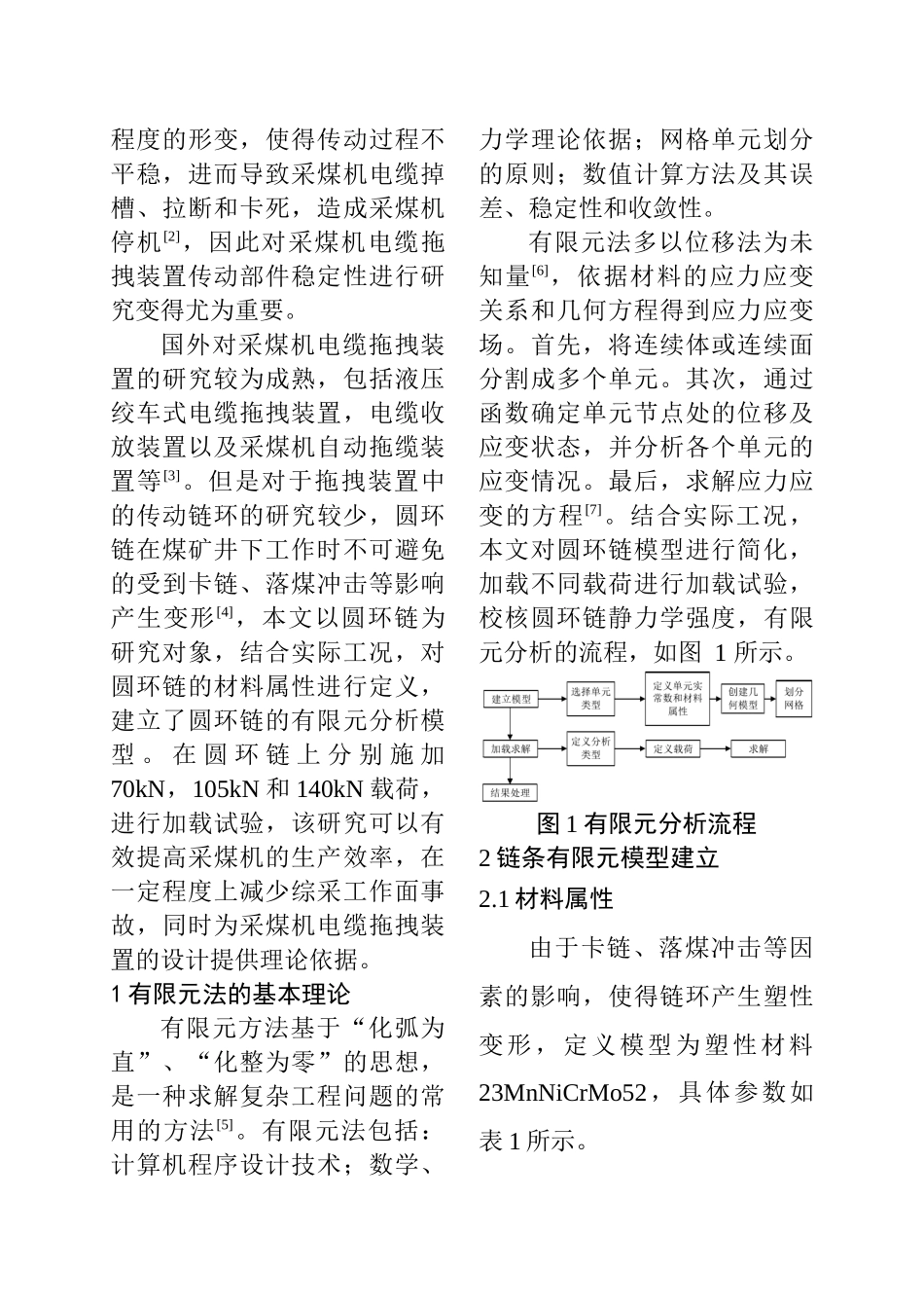 机械设计及其自动化专业 采煤机电缆拖拽装置传动部件应力分析_第2页