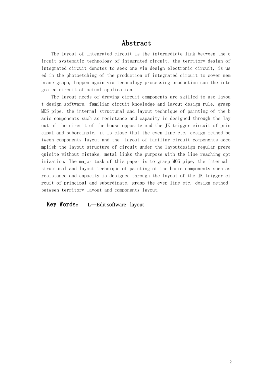 基于L-Edit的mos管版图设计_第2页