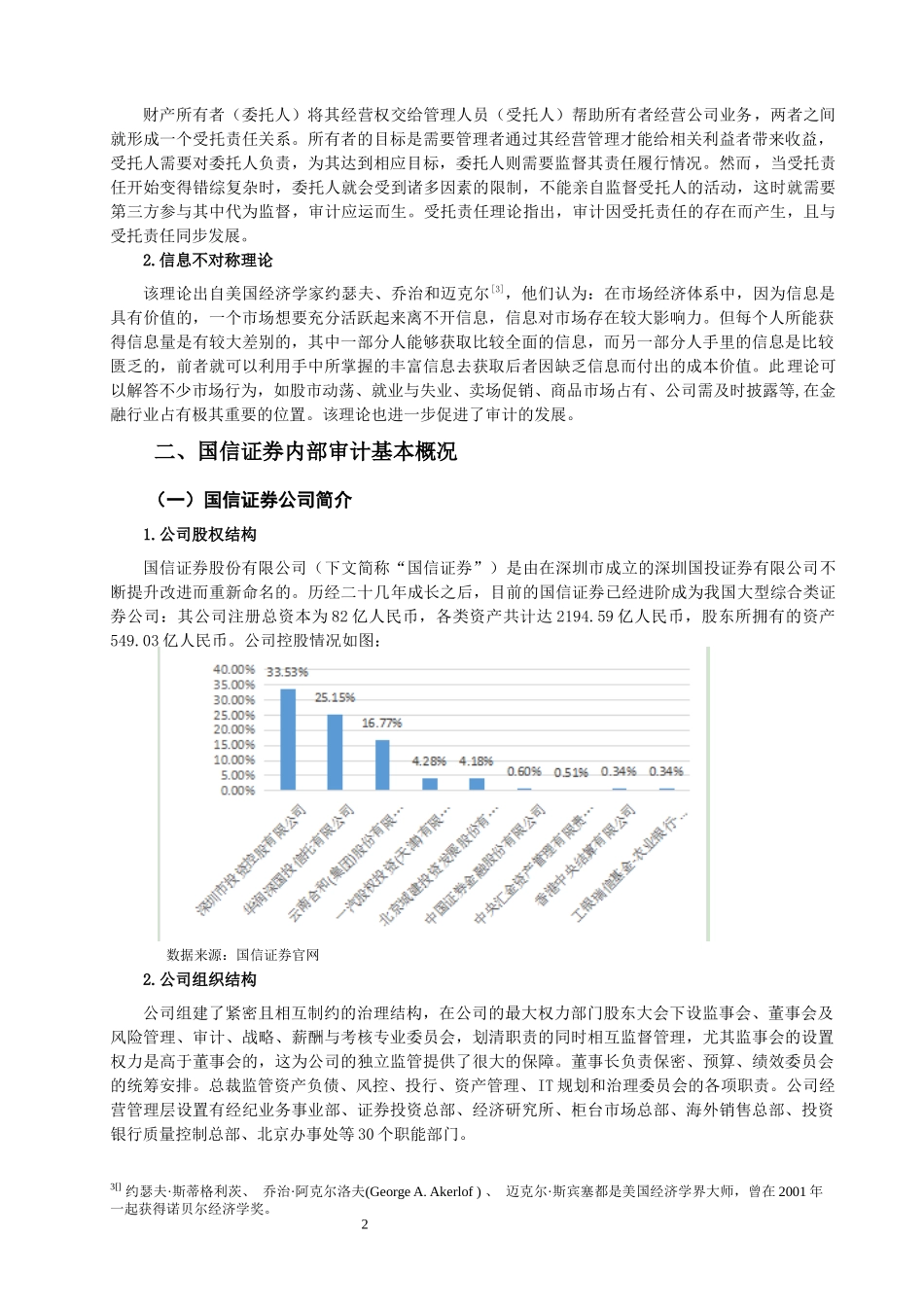 国信证券股份有限公司内部审计研究_第2页