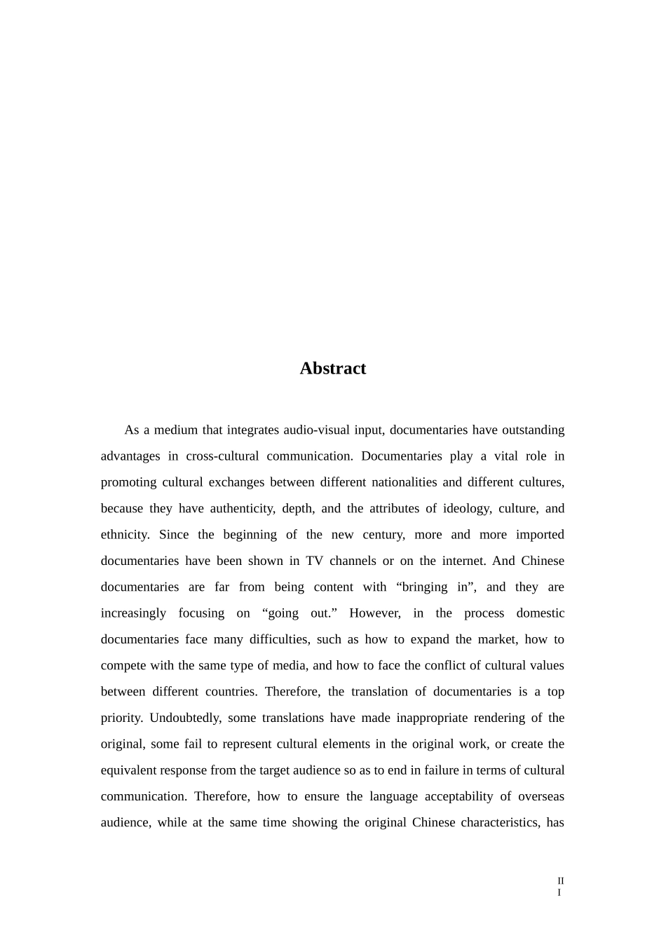功能对等理论视角下《文明之旅》字幕中文化负载词的汉英翻译策略研究论文设计_第3页