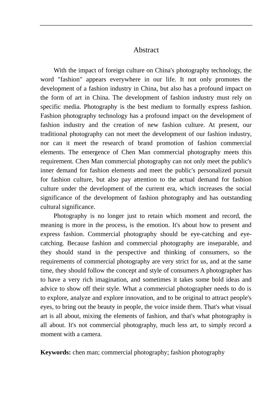 广播电视编导专业-探析陈漫商业摄影时尚元素的呈现_第3页