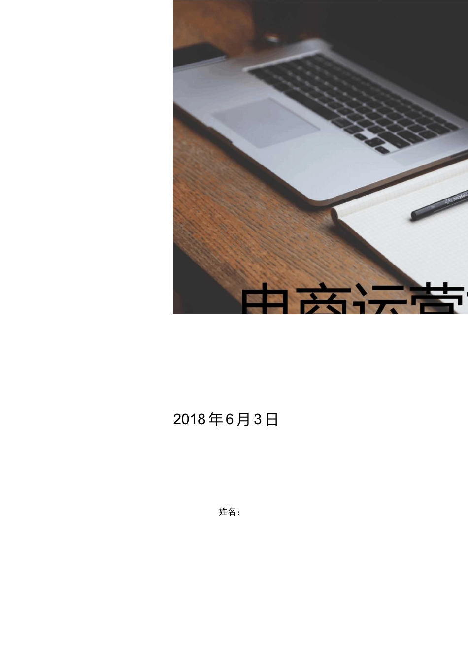 电商推广方案_第1页