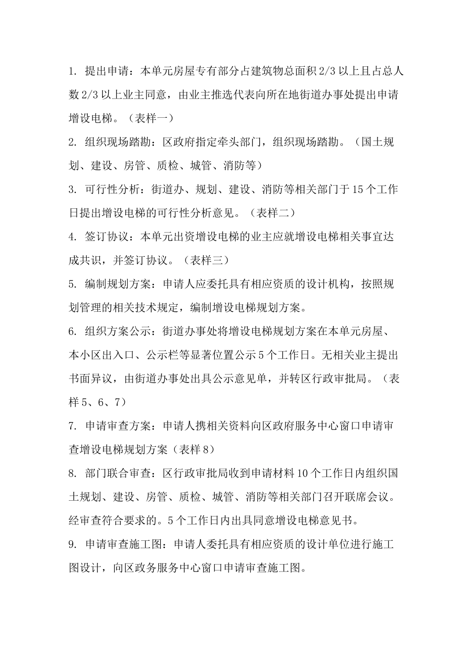 武汉市加装电梯流程及手续表_第2页