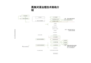 黑臭水体治理改造技术路线介绍