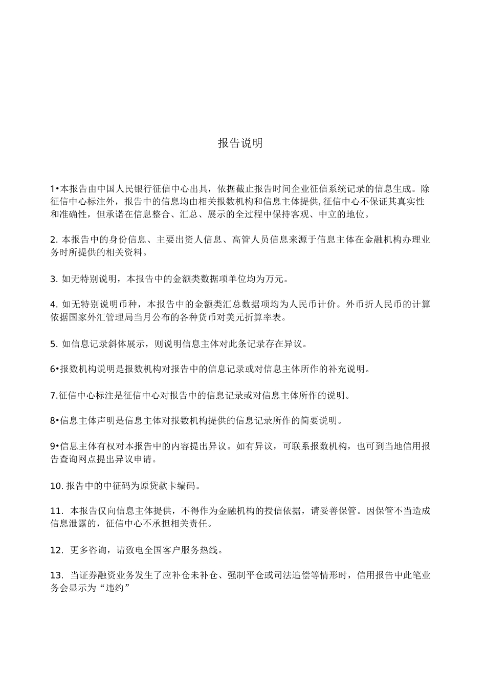 企业征信报告完整版_第2页