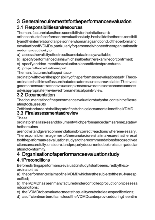 体外诊断试剂IVD欧盟EN13612性能评估部分中英文