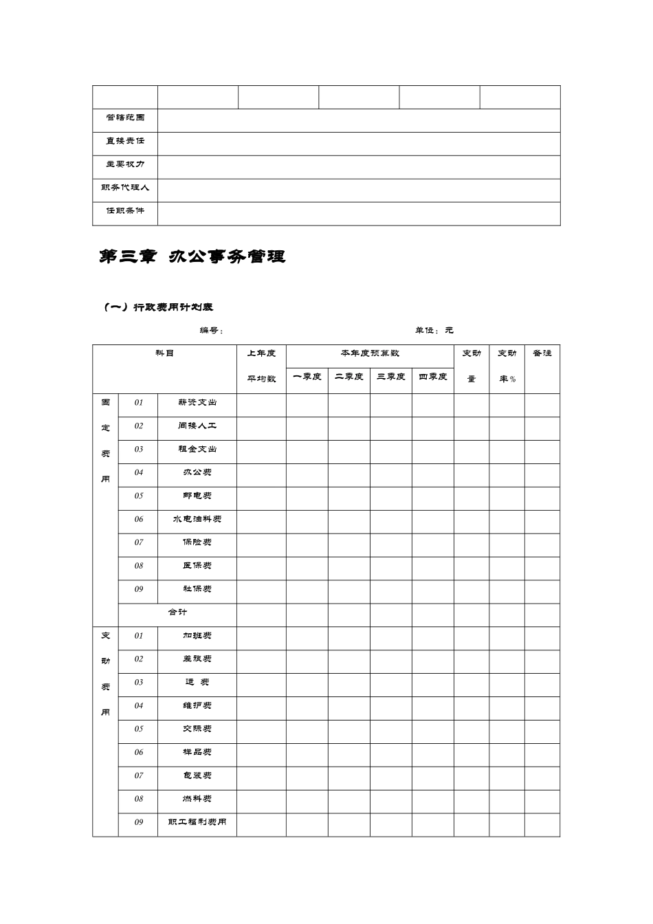行政管理表格_第3页