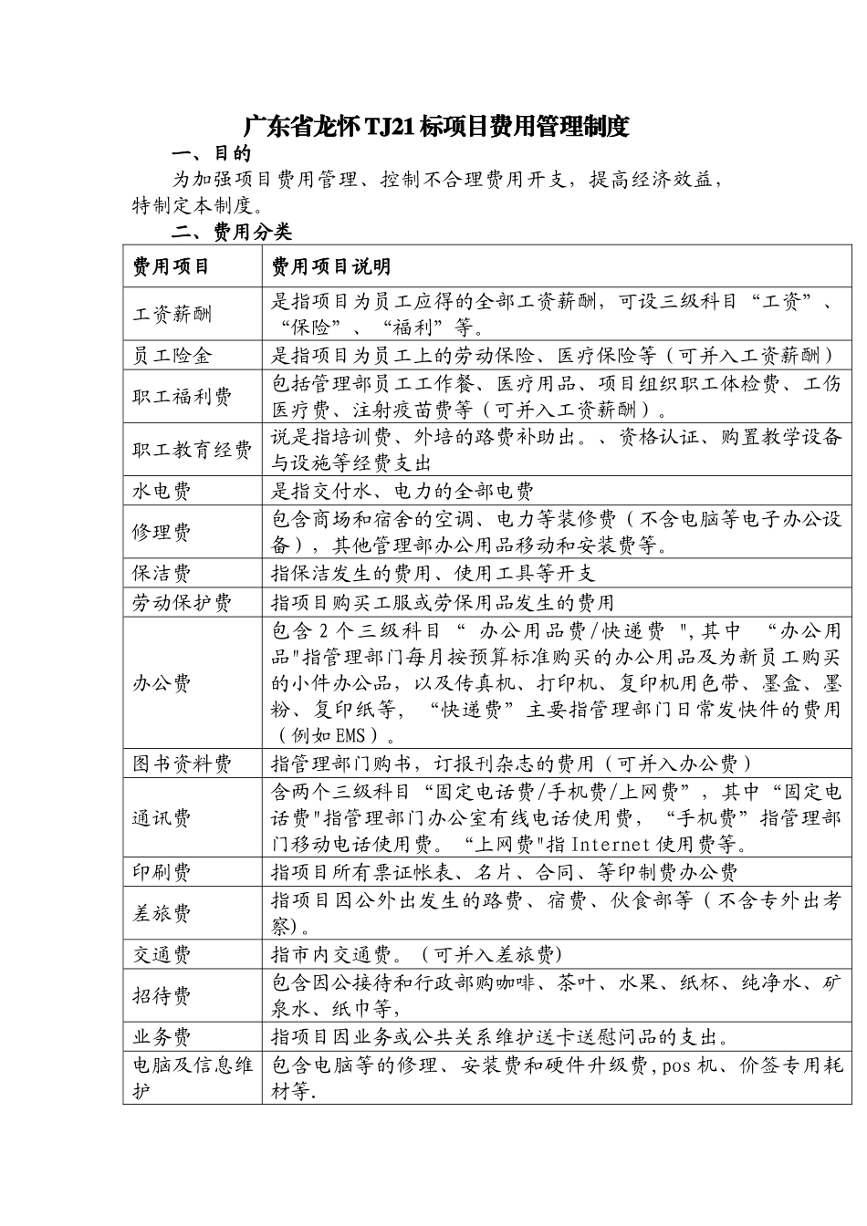 行政费用管理制度_第1页