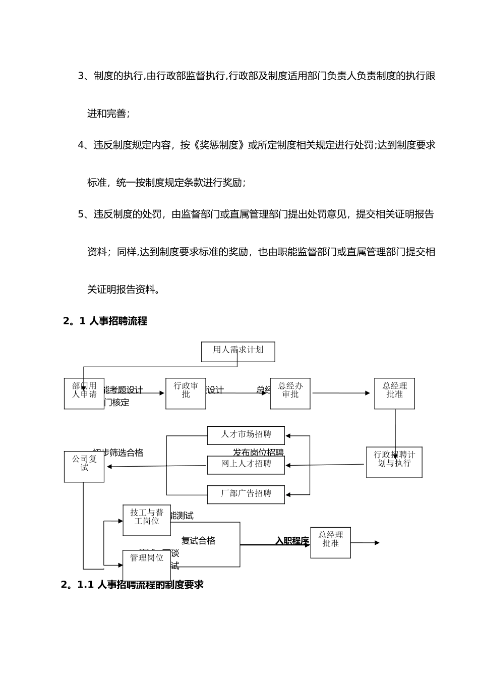行政部工作流程制度文件_第3页