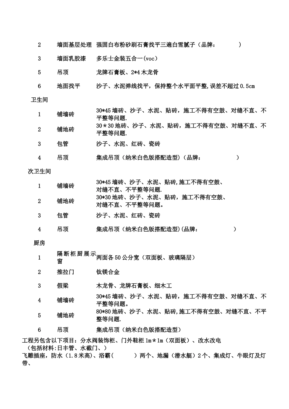 装-饰-施-工-内-容-表_第3页