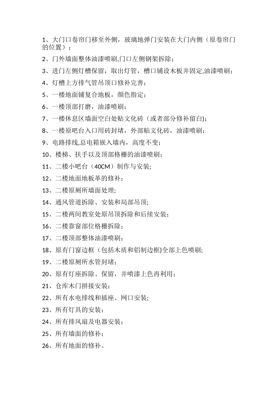 装修合同补充条款_第1页