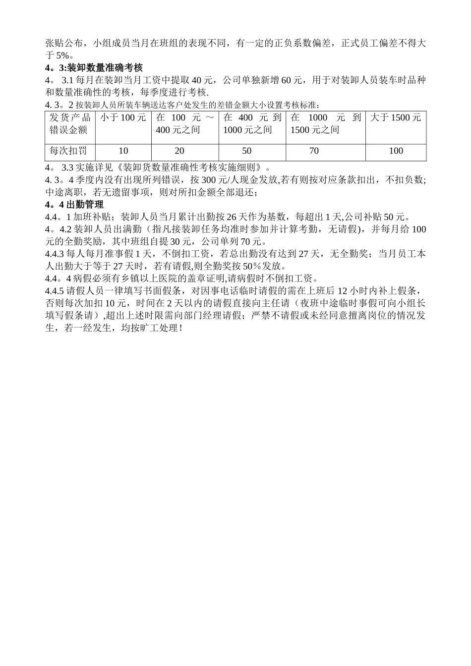 装卸工薪酬管理制度_第2页
