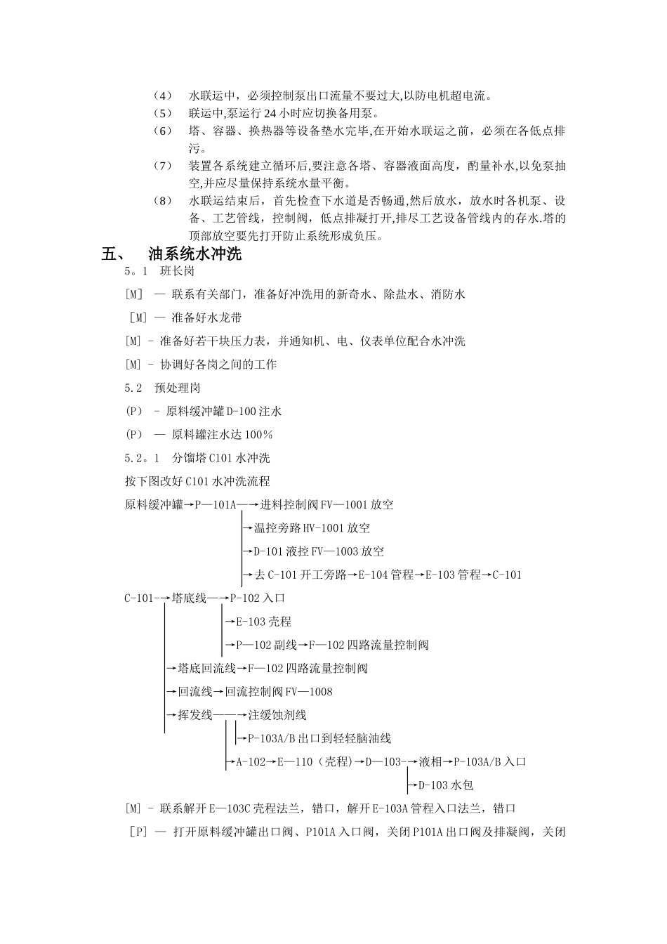 装置水联运方案_第2页
