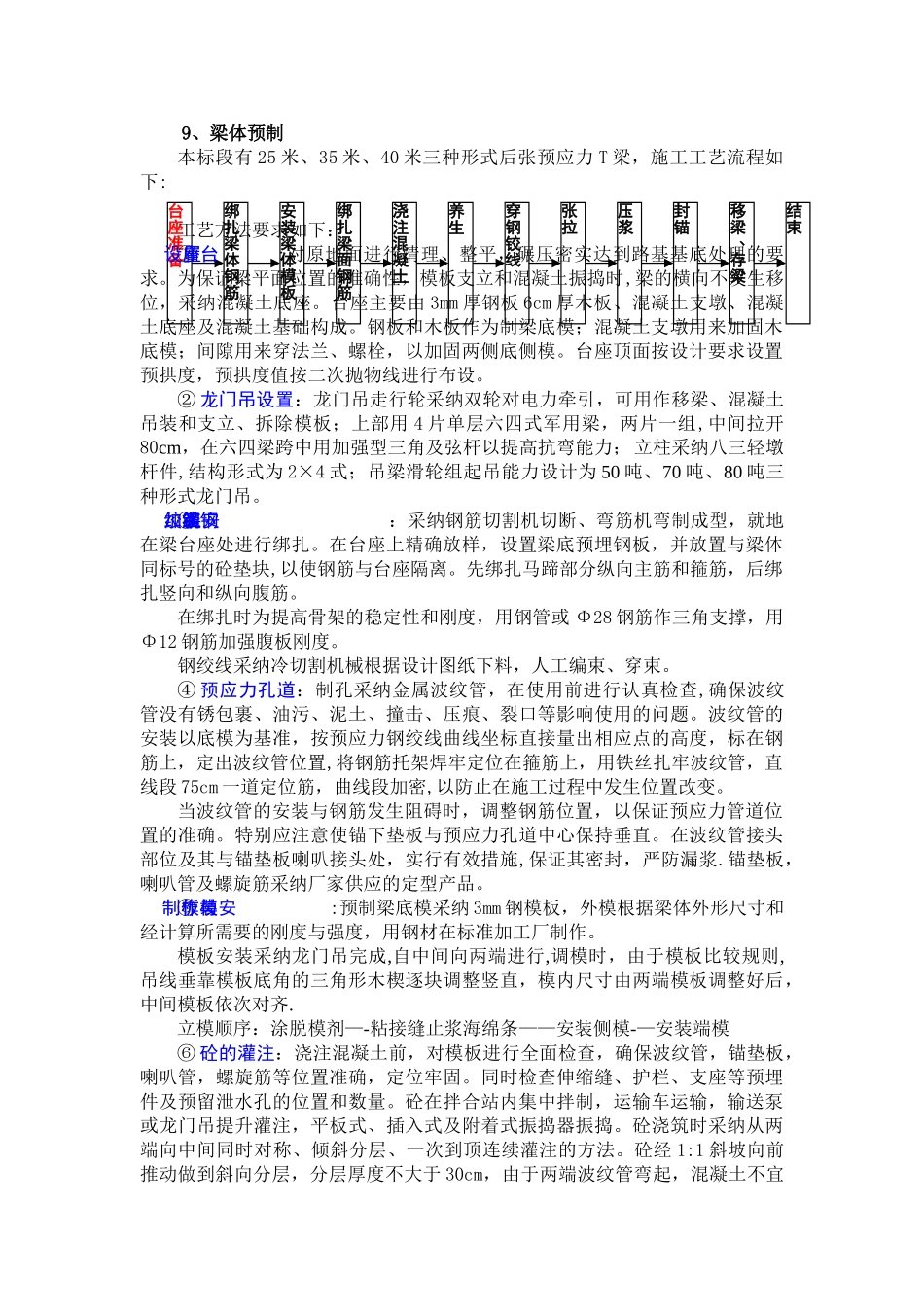 装配式梁桥施工工艺_第1页