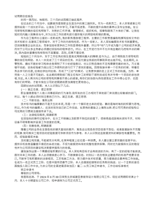 装饰公司个人转正工作总结范文