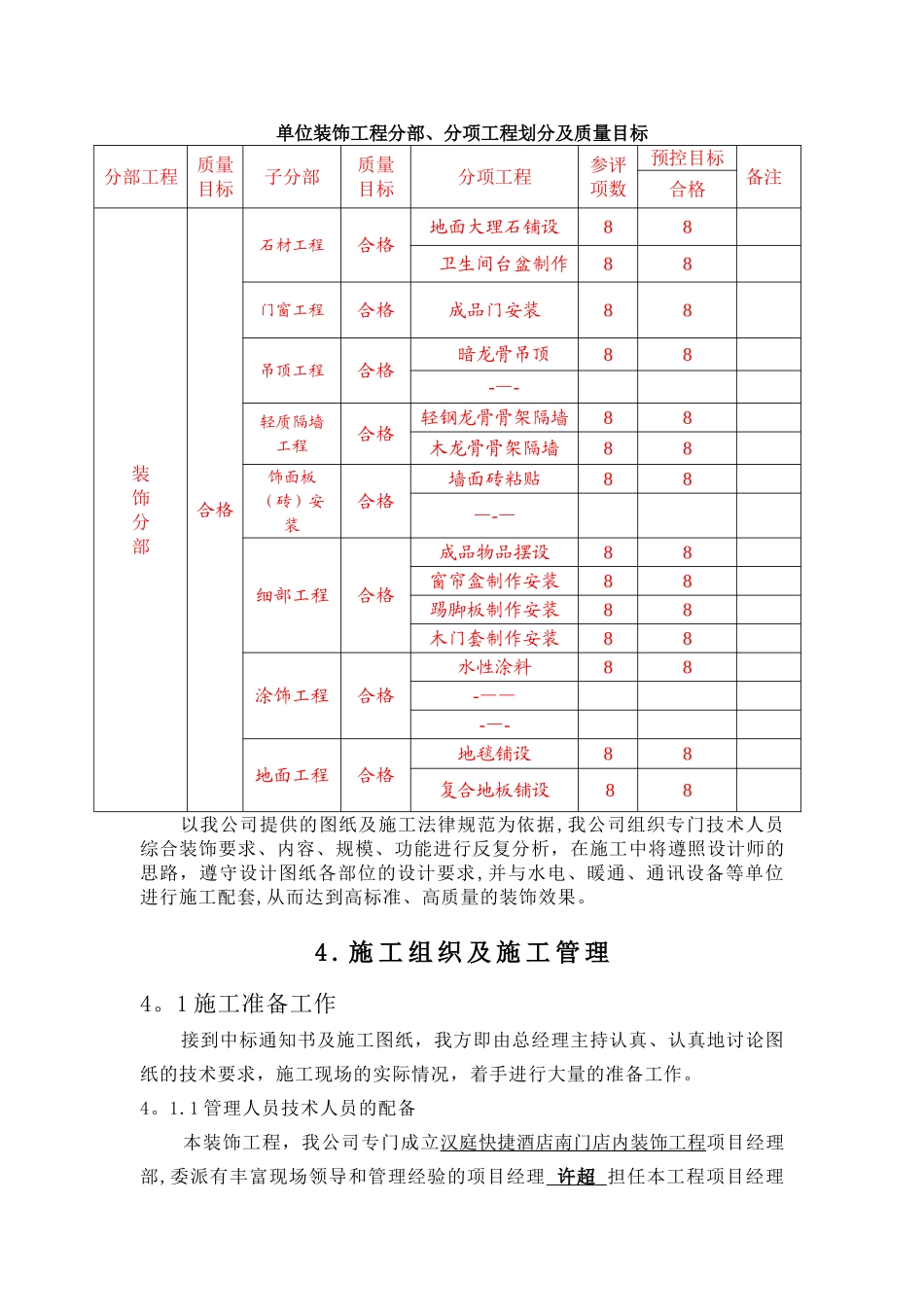 装饰酒店施工组织设计_第3页
