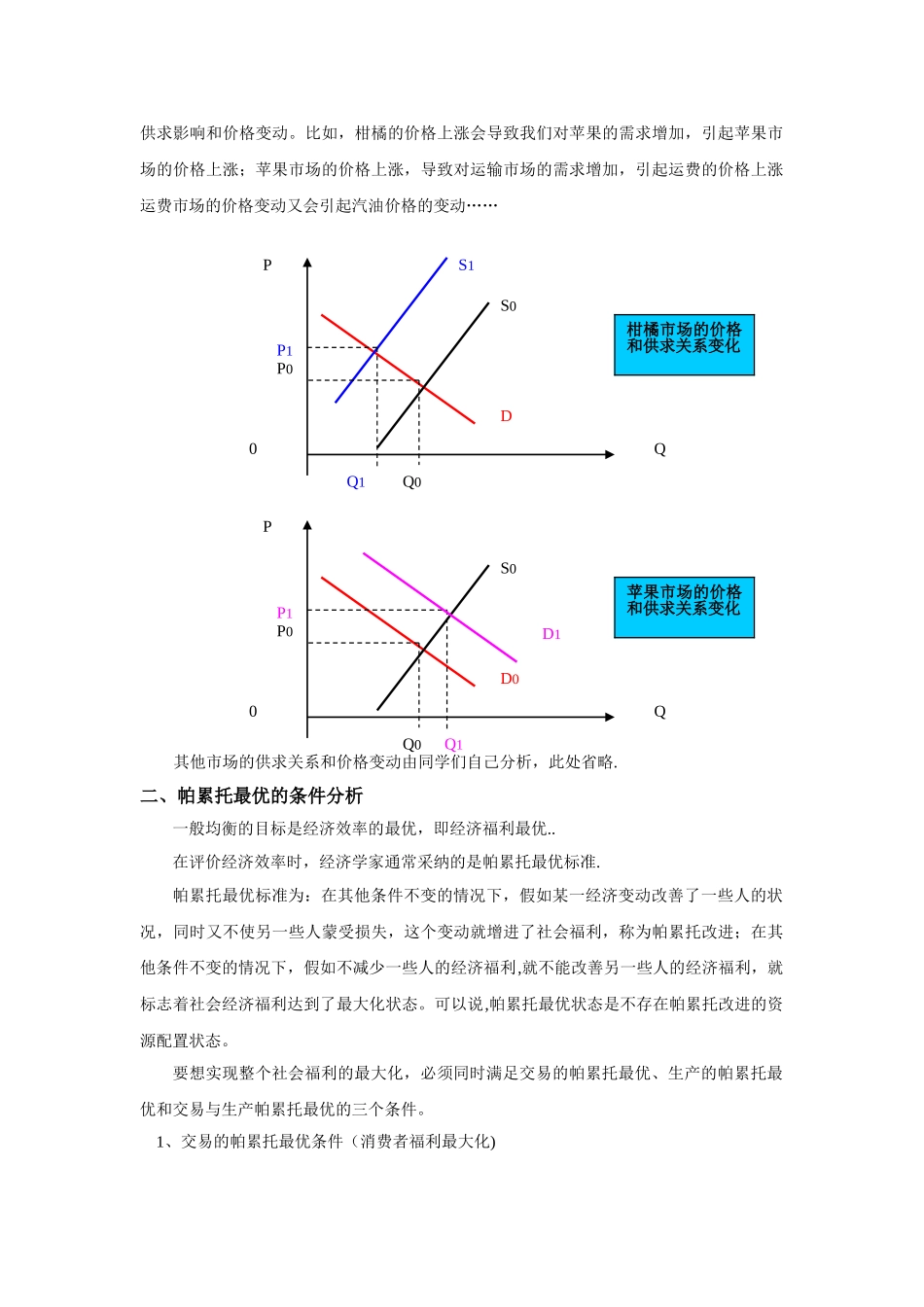 西方经济学-第七章-一般均衡与福利理论_第2页